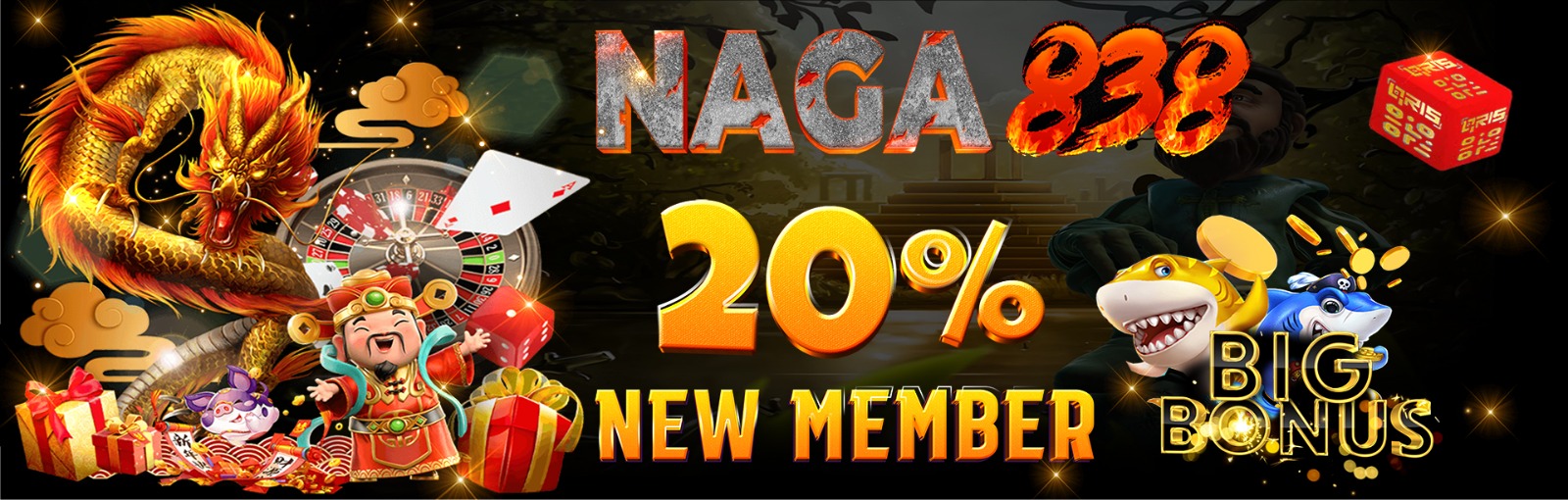 Bonus New Member 20%